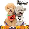 Comfortable To Wear Pumpkin Dog Scarf Adjustable Kitty Saliva Towel Halloween Pet Bib  Cosplay