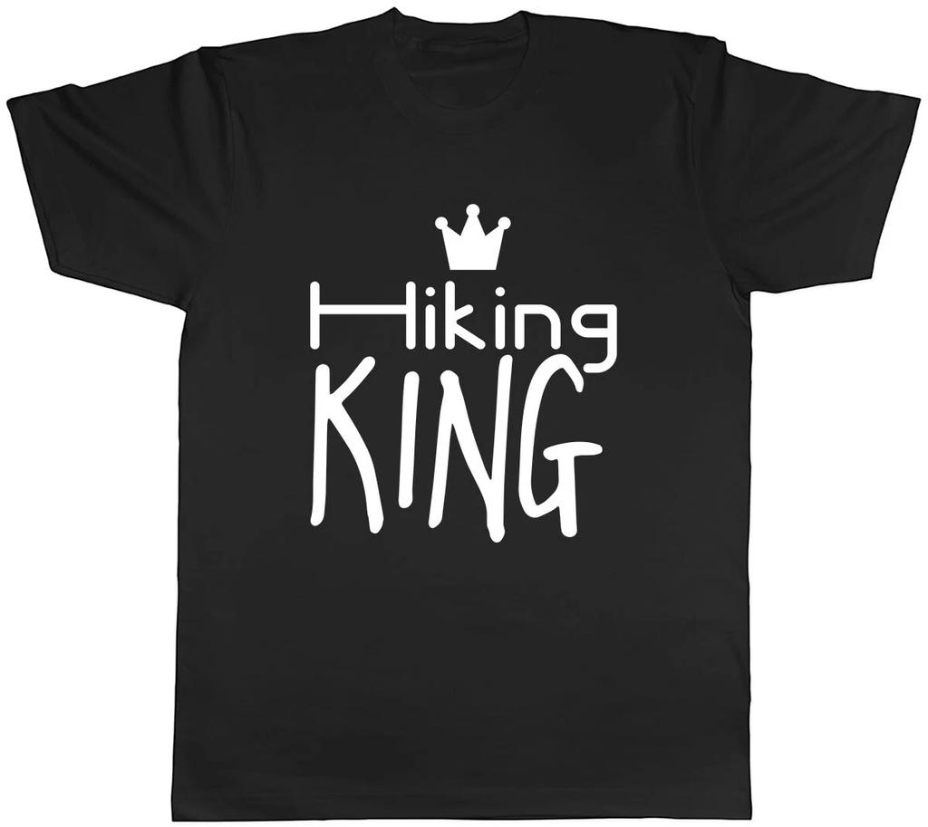 Hiking King Mens Unisex T-Shirt Tee