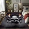 Skull Pistons carpet Living room and bedroom mats Doormat Room Office chair cushion Art