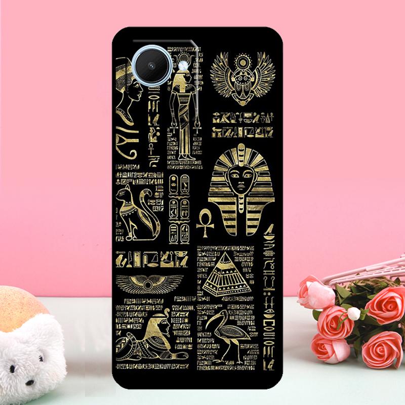 Sacred Eye of Horus Egypt Fresco For Realme 9 10 11 12 Pro Plus GT Neo 5 GT3 C11 C30 C31 C33 C35 C25s C21Y C51 C55 C53 Case