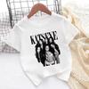 2026 Katseye Print Fashion Kids T shirt Girls New Summer Streetwear Tops Casual Baby Boys Clothes Children Short Sleeve T-shirts