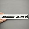 3D ABS Car Letters Logo XDrive 45i 45d Rear Trunk Badge Side Fender Emblem Decals For BMW X5 X6 X7 Q5 Q7 A7 A8 Accessories