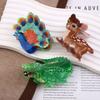 Non-Slip Hair Claw Acrylic Updo Shark Clamp Vivid Half Up Hair Grab  Women