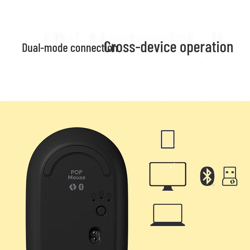 Logitech POP MOUSE Беспроводная Bluetooth-мышь с двойным режимом
