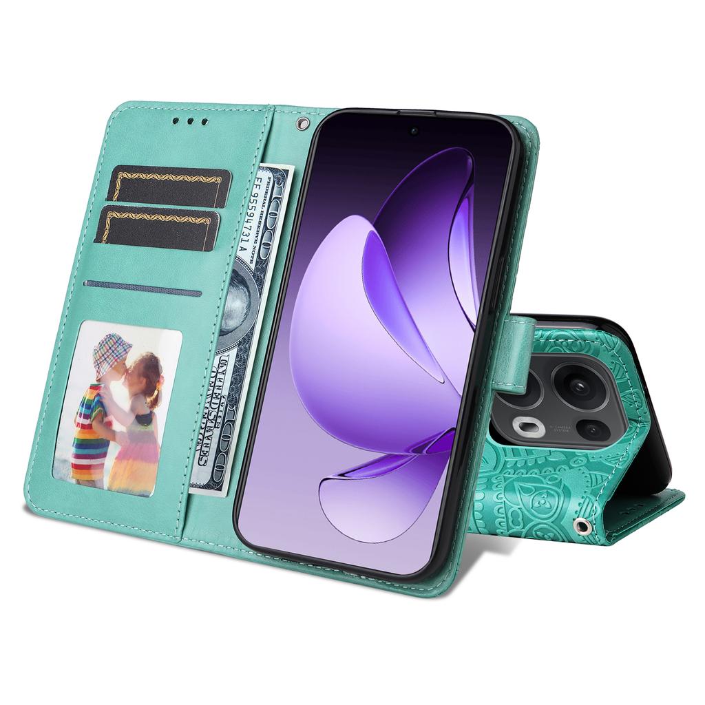 Для Oppo Reno14 Pro 5G (Китай)/Oppo Reno13 Pro 5G/Oppo Reno14 Pro 5G (Глобальный) Чехол Кожаный кошелек с тиснением Подсолнух Чехол для телефона