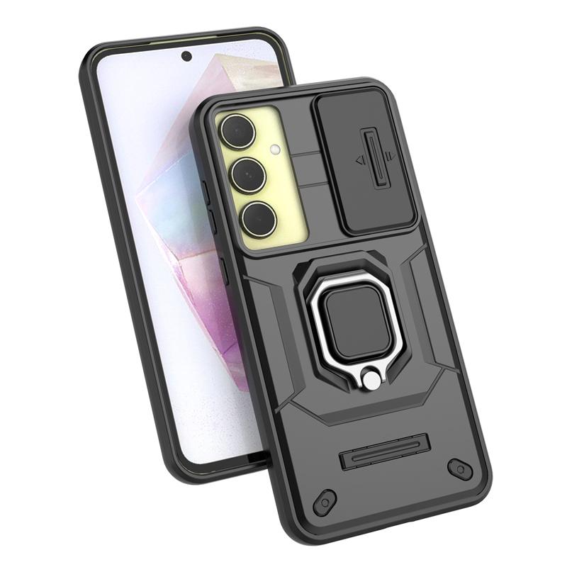 Для Samsung Galaxy A35 5G чехол магнит кольцо подставка бронированный чехол для телефона Samsung A35 A 35 5G GalaxyA35 SM-A356B/DS 6.6" задняя крышка