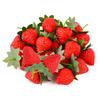 10/20Pcs Artificial Strawberries for Home Garden Kitchen Table Decoration Plastic Fake Fruit Christmas Party Photography Props