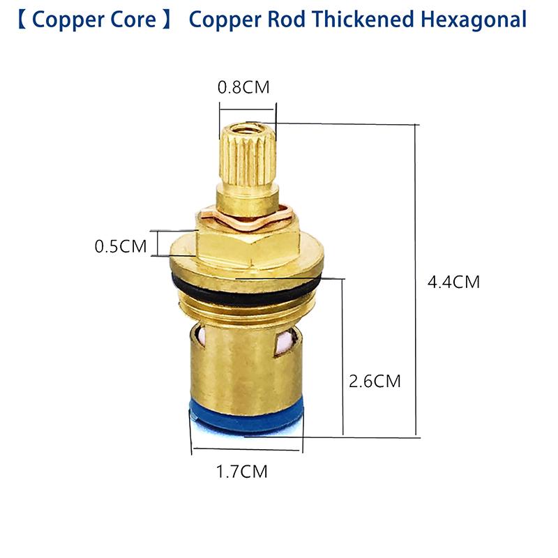 1 шт. универсальный сменный кран внутренний клапан кухонный домашний кран картриджи для ванной комнаты кран медный клапан сердечник