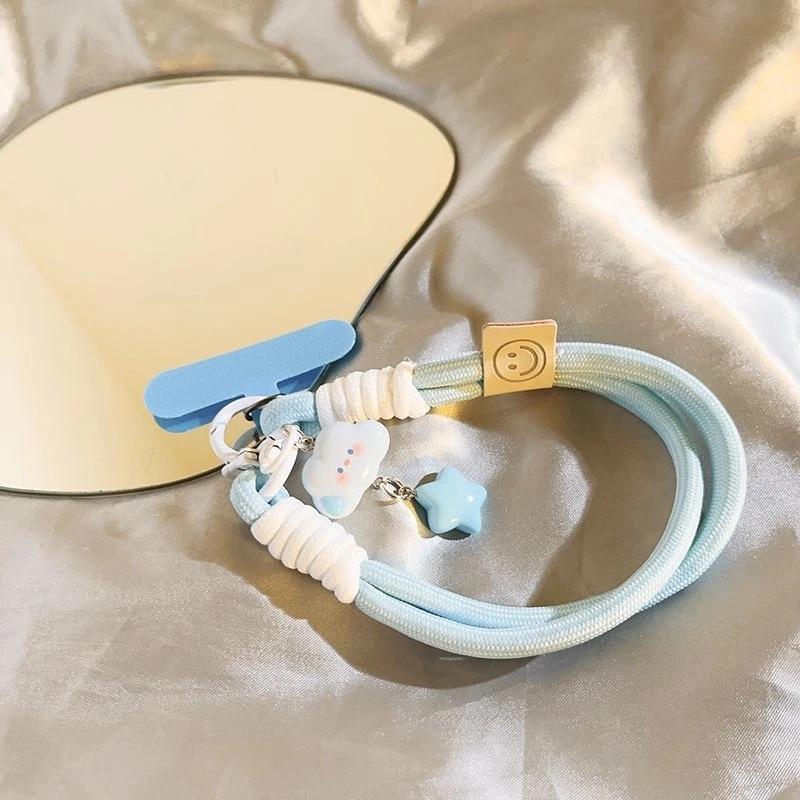 Универсальный мобильный шнурок Speechless Cloud Star: Ремешок на запястье, Цепочка для камеры, Брелок, Веревка для руки.