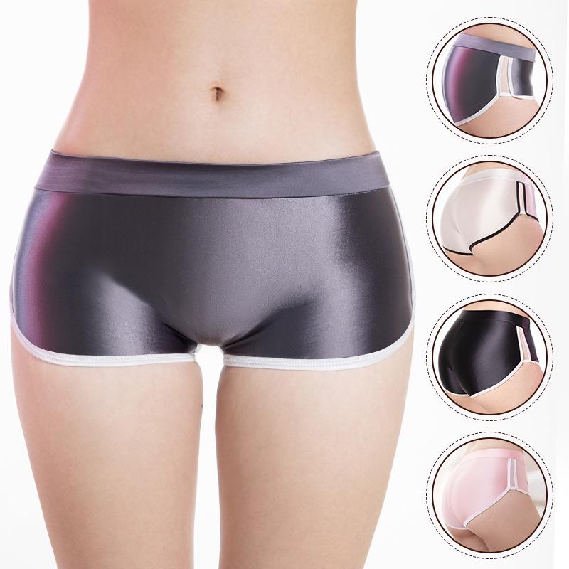 Sleek Low Waist Sporty Hip-Lifting Short Shorts: Tempting, High-Elastic