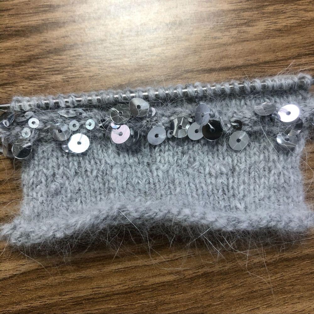 Knitting Wool DIY Craft Garment Accessories Thread Knitting Yarn Sequin Yarn Garment Accessories