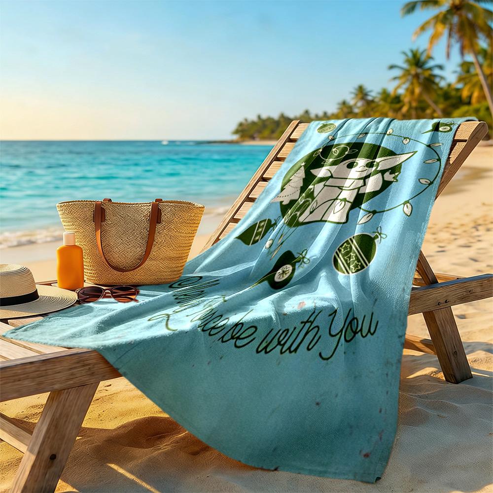 Star Wars Beach Towel Quick-Dry Soft Microfiber Comfortable Lightweight