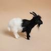 Simulation Goat Plush Toys Creative Goat  Figurine Ornament Goat Plush Doll  Farm