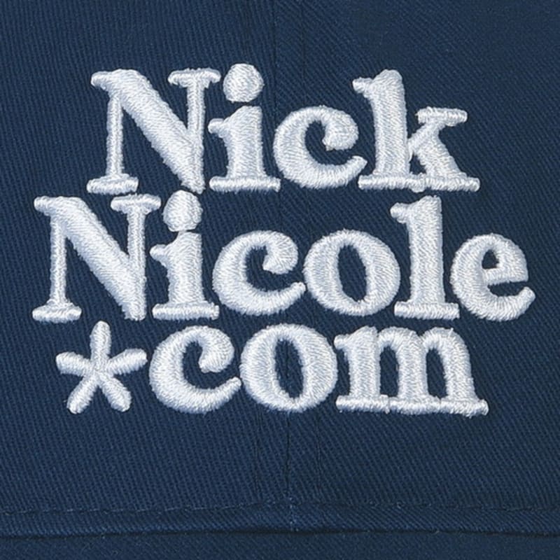 NICK&NICOLE NN DOTCOM SIGNATURE BALL CAP_NAVY