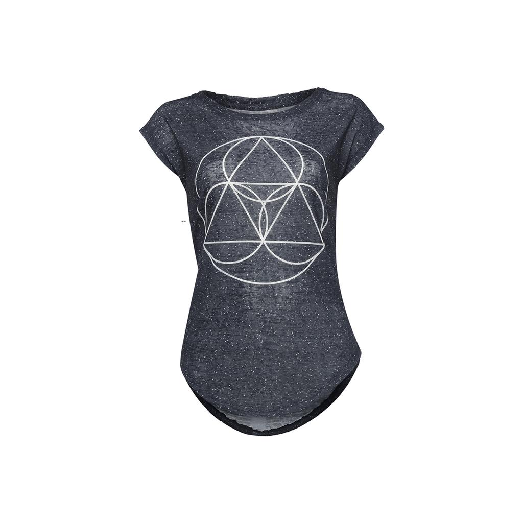 Biggdesign BiggYoga Namaste Anthracite T-Shirt