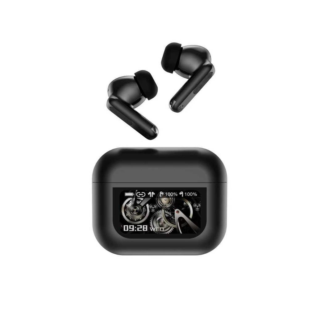 Беспроводные Bluetooth-наушники-вкладыши V8 Display A9pro с AI-переводом и шумоподавлением A10ANC V20