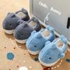Cartoon Fluffy Slippers Winter Indoor Home Household Plush Warm Cute Whale Cotton Shoes Winter