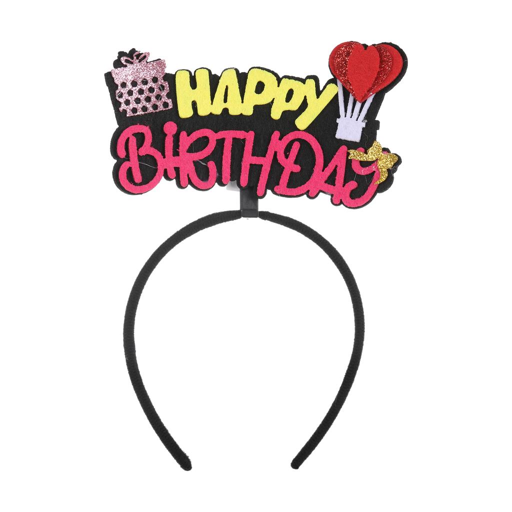 Повязка на голову на день рождения Корона Счастливые и стильные праздничные принадлежности Повязка на голову на день рождения Корона на день рождения