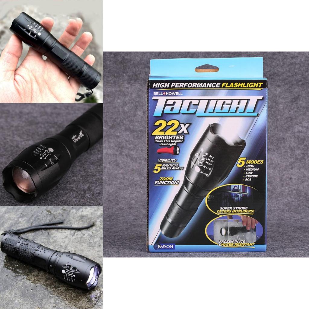 Scorpion Catcher Led Flashlight With Rechargeable Purple And White Light For Night Hunting