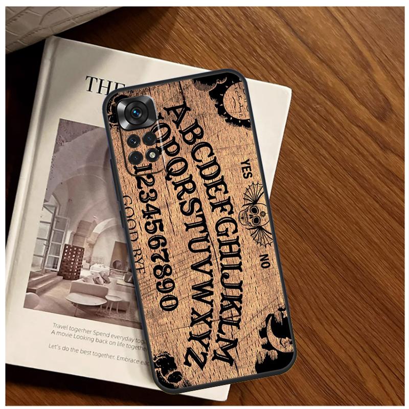 Чехол OUIJA BOARD для Xiaomi Redmi 12 12C 13C 10C 9C Redmi Note 13 12 9 10 11 Pro 9S 10S 11S 12S