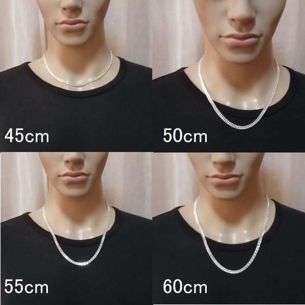 Стерлинговое Серебро 925 Кубинская Цепь Толстая Двойная Кубинская Серебряная Толстая Цепь Толстая Кубинская Звеньевая Цепь Серебряная Кубинская Цепь [100-балльный рынок] Ожерелье, Мужское