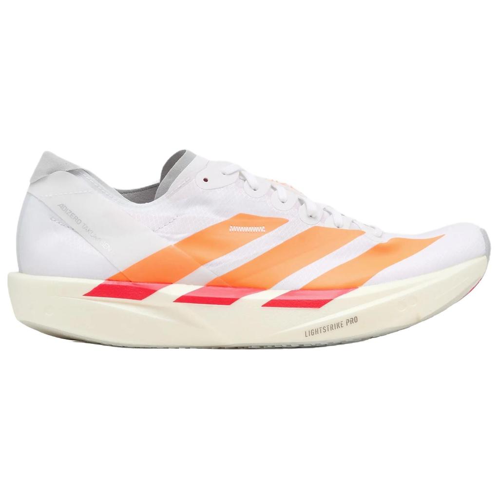adidas Мужские беговые кроссовки Adizero Takumi Sen 11 Бело-оранжевые JQ0780