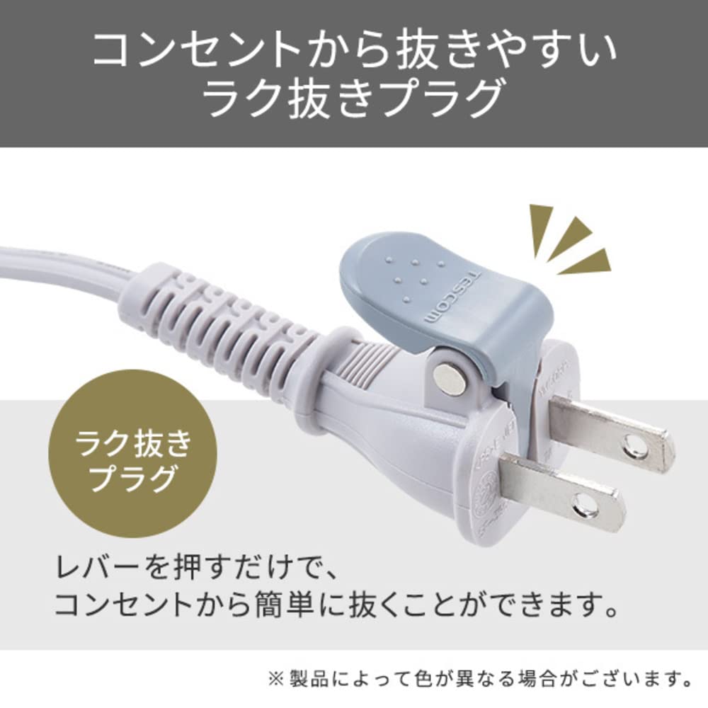 Фен TESCOM Professional Protect Ion легкий и простой в использовании Nobby от TESCOM Nobby черный NIB300A-K