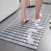 Non-Slip Bathroom Shower Mat Foot Massage Shower Mat Quick Drain Machine-Washable 68*40cm Bathtub Mat