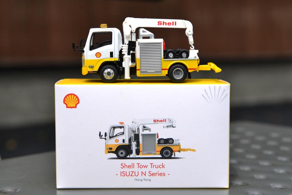 Масштаб Tiny City Isuzu N Series Эвакуатор Кузов Литой Модель автомобиля 1/64