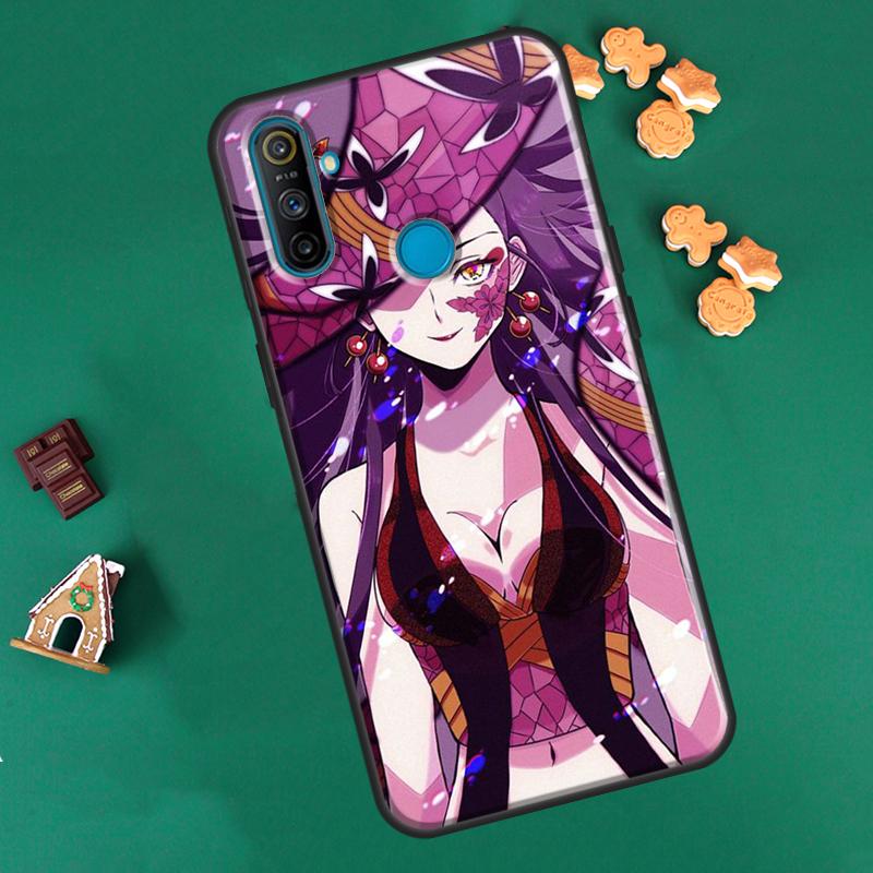 Чехол Demon Slayer Daki для OnePlus 10 Pro 9 Pro 8T 9R Nord2, чехол для Realme 8i 9i 8 Pro C21 GT Neo 2 Master