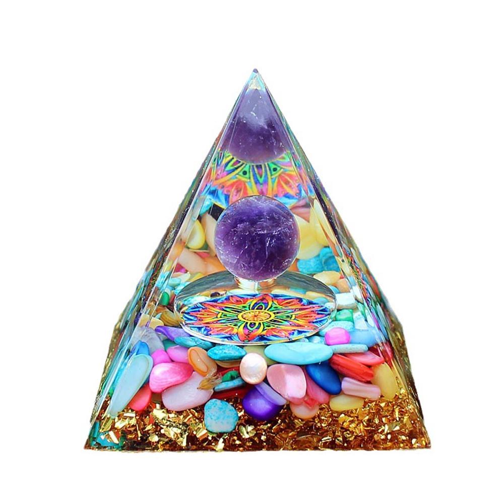 Пирамидальный орнамент, фотореквизит, праздничные подарки - для духовной медитации, для декора дома, гостиной, офиса, для подарка