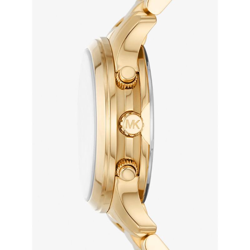 Michael Kors Мини-часы Runway с золотистым покрытием MK7326