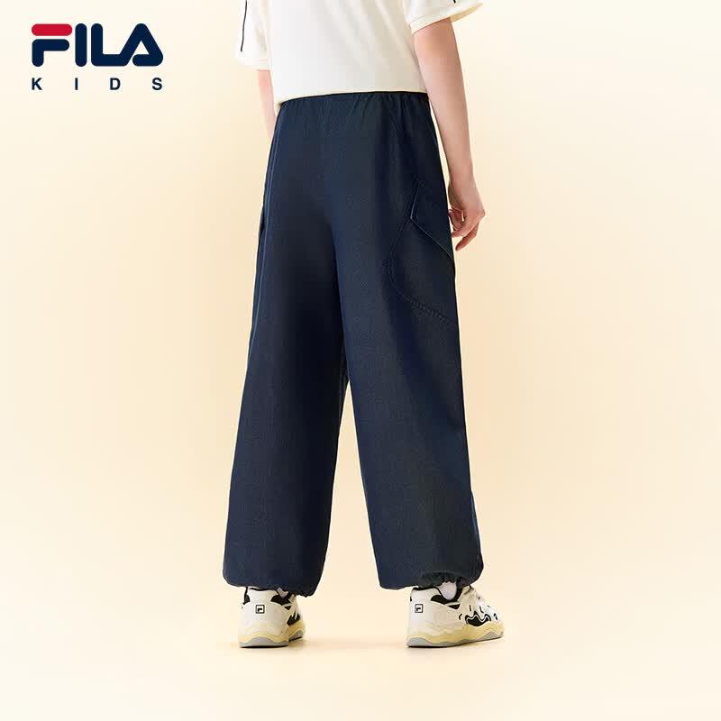 FILA Kids Casual Woven Wide-Leg Pants