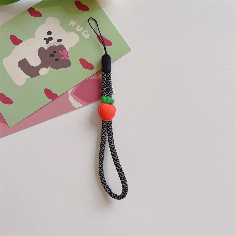 Милый ремешок для телефона, креативный модный цветочный ремешок для телефона, портативный браслет для женщин, аксессуары для мобильных телефонов на запястье