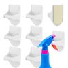 4/8 шт. Настенный держатель для распылителя из АБС-пластика Экономия места Легко установить Держатель для распылителя для гладкой поверхности Кухня Ванная комната