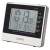 CASIO Будильник, Радиоуправляемый, Белый, Цифровой, Snooze, Подсветка, DQL-260J-7JF