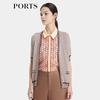 Women's Short-Sleeve Knit Cardigan
