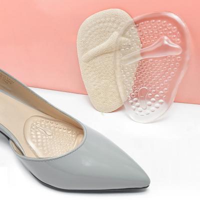 Yousheng 2 пары плюсневых подушечек дышащие облегчают боль в ногах самоклеящиеся не деформируются толстые снимают стресс многоразовые противоскользящие для женских туфель на высоком каблуке для пальцев ног