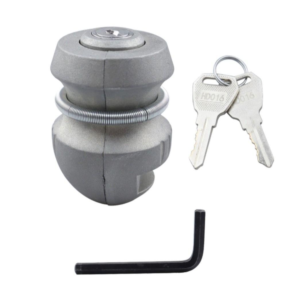 Zinc Zinc Zinc Alloy Anti-Theft Lock Corrosion Resistant Coupling Tow Caravans Ball Lock Tow Vehicles