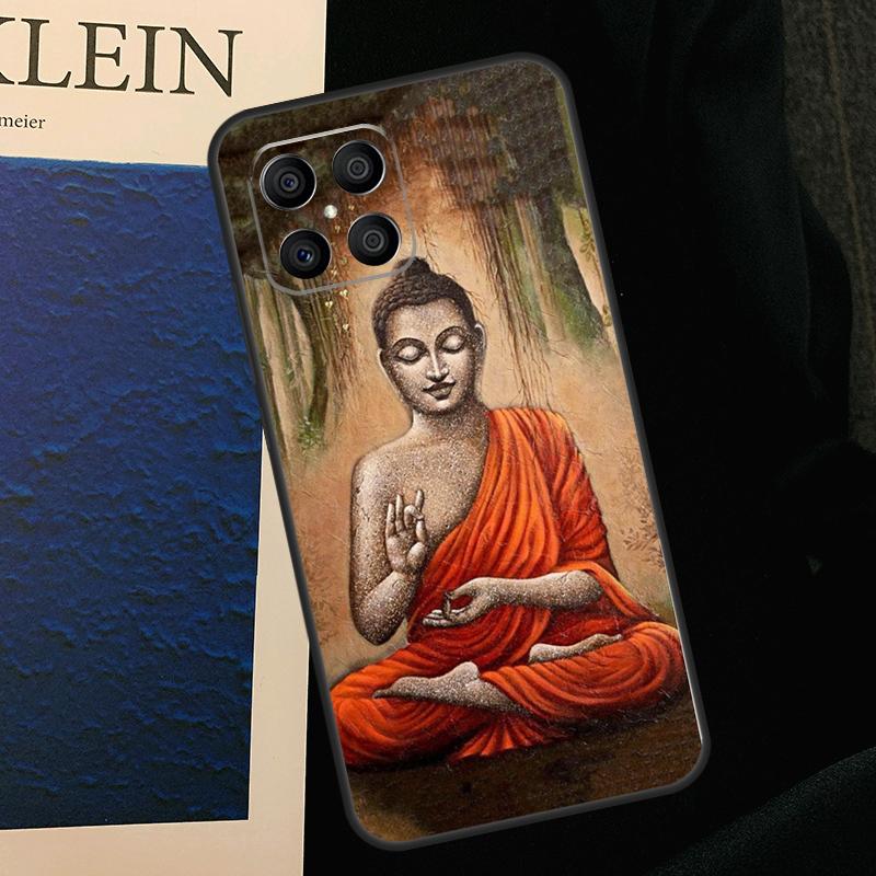 Buddha Case For Honor 200 Pro X9b X9a X8b X8a X8 X9 X9c 50 70 90 Lite Honor Magic 7 5 6 Pro Cover