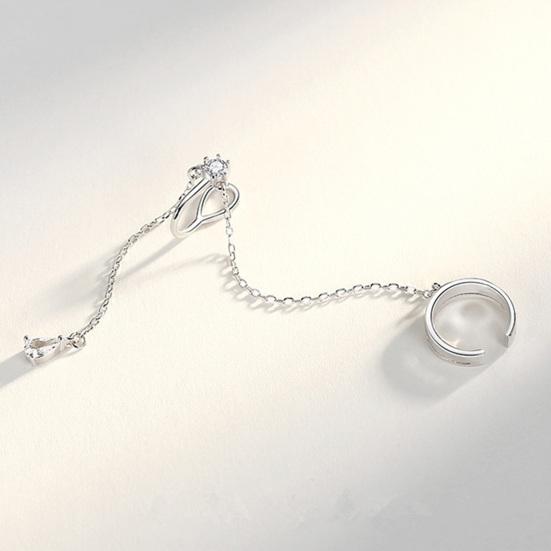 Стильные женские серьги Блестящие женские аксессуары Украшение для ушей