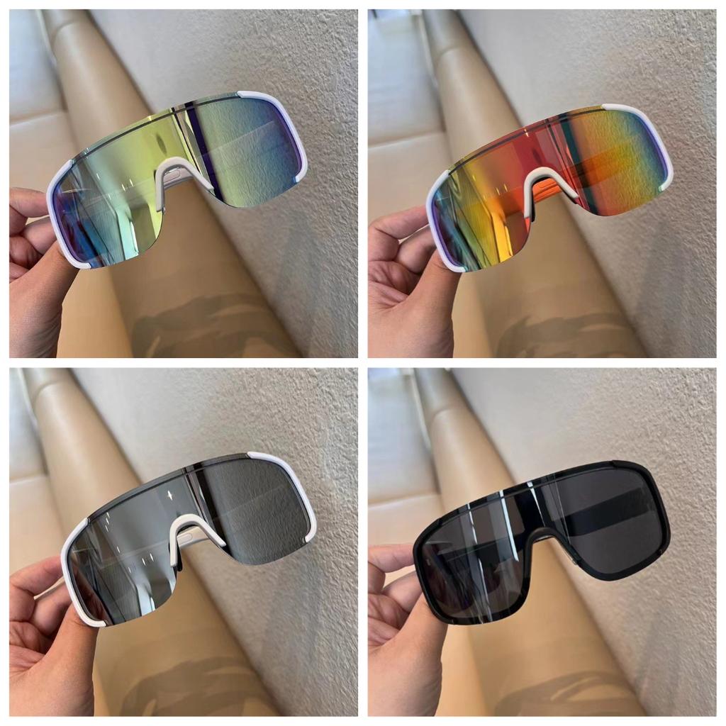 4PCS Men Women Sunglasses Road Bicycle Cycling Glasses MTB Sport Shades Mountain Bike Riding Protection Goggles