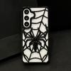 Забавный 3D полый чехол-паук для телефона Samsung Galaxy S25 S24 S23 S22 Ultra Plus S23FE S24FE Задняя крышка с теплоотводом
