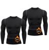 XiXiV Long Sleeve Sports Underwear for Fall and Thermal Underwear and Compression Long Sleeve Perfect for Outdoor and Mountaineering Men's (2-Pack)