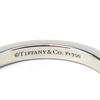 Used TIFFANY&Co. Ring Classic band EU#50 Pt950Platinum 3.6g Platinum 3PD