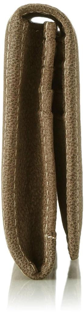 Snovist Camel Leather Long Wallet for Men (Brown)