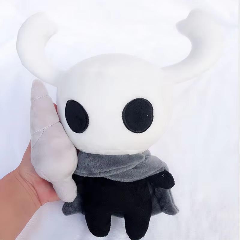 Милые Плюшевые Игрушки Hollow Knight Персонаж Игры Фигурка Призрака Кукла для Подарка на День Рождения Декор Комнаты Мальчика Коллекционный Предмет Пасхальный Подарок