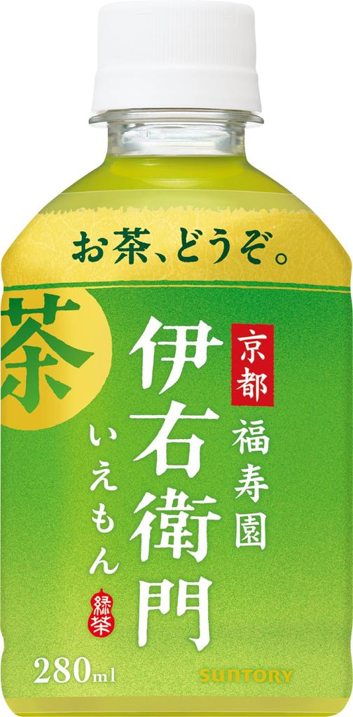 Suntory Iyemon Both Cold and Tea 280ml X 24 Bottles (for Hot)