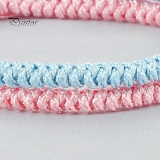 2 шт. Браслеты дружбы, сплетенные вручную, плетеные веревки, регулируемые, плетеные, символические цвета для значимого единства, символ благословения, связи, запястье