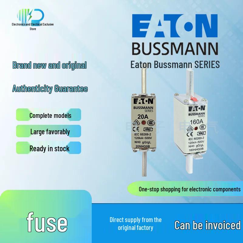 Bussmann NHG0B Fuses (100A, 125A, 160A) - New